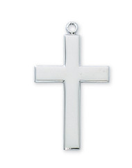 PEWTER RHODIUM FINISH CROSS