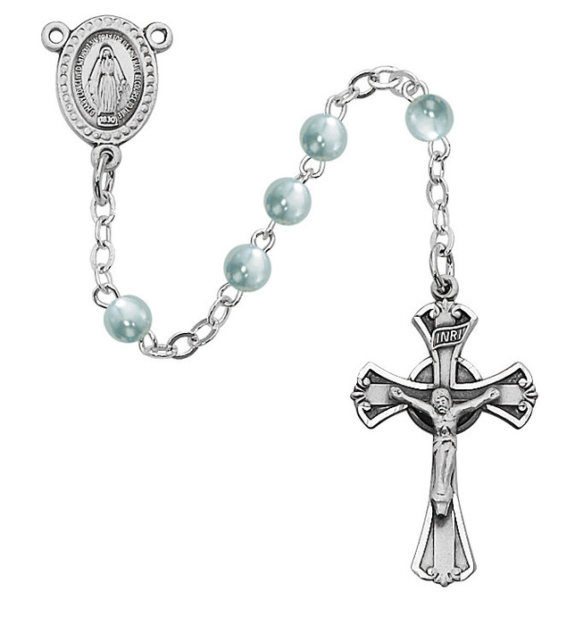 Pewter children's rosary