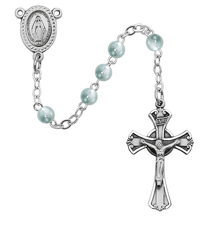 Pewter children's rosary