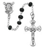 Black Glass Rosary