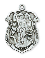 ST. MICHAEL MEDAL L414