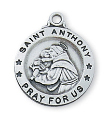 Round St. Anthony Medal