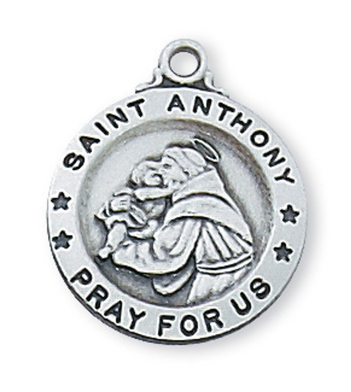 Round St. Anthony Medal