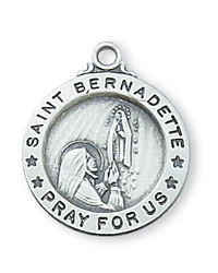 ST. BERNADETTE MEDAL L700BD