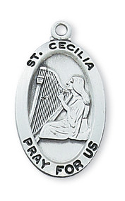 ST. CECILIA MEDAL L500CE