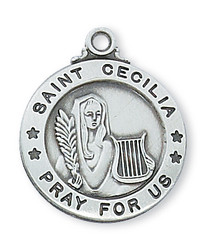 ST. CECILIA MEDAL L600CE