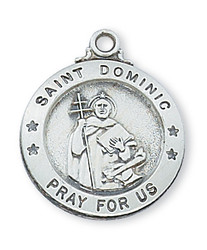 ST. DOMINIC MEDAL L600DMN