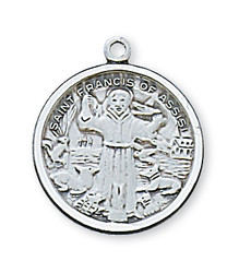 ST. FRANCIS MEDAL L415FR