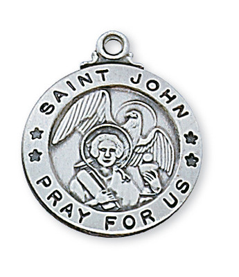 ST. JOHN THE EVANGELIST MEDAL L600JBT