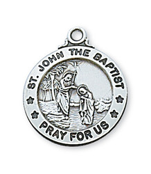 ST. JOHN THE BAPTIST MEDAL L600JBT