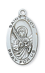 ST. LUCY MEDAL L500LU