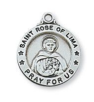 ST. ROSE OF LIMA MEDAL L700RS