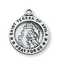 ST. TERESA OF AVILA MEDAL L700TH