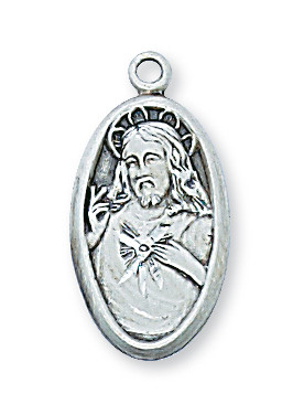 SACRED HEART OF JESUS MEDAL L66SC