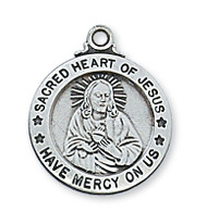 SACRED HEART OF JESUS MEDAL L600SC
