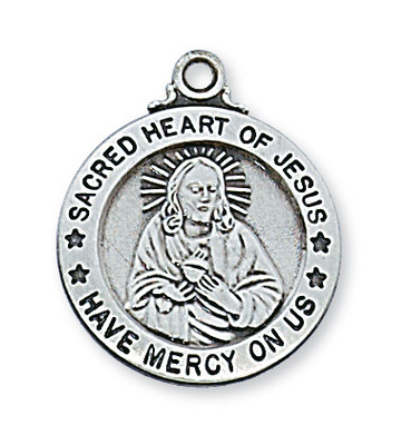 SACRED HEART OF JESUS MEDAL L600SC