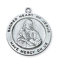 SACRED HEART OF JESUS MEDAL L567