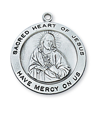 SACRED HEART OF JESUS MEDAL L567