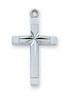 Radiant Center Cross Necklace