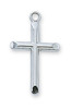 Tapered Edge Cross Pendant