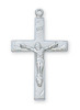 Etched Crucifix Pendant