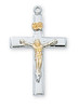 TuTone Crucifix Pendant