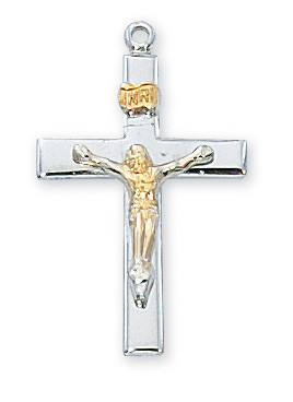 TuTone Crucifix Pendant