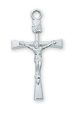 Simple Flared Edge Crucifix