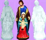 HOLY FAMILY OUTDOOR STATUE 24" 