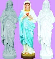 IMMACULATE HEART OF MARY GARDEN STATUE 24" 