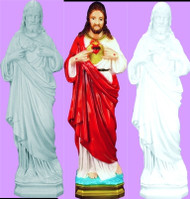 SACRED HEART OF JESUS OUTDOOR STATUE 24" 