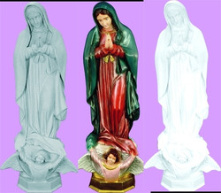 OUR LADY OF GUADALUPE OUTDOOR STATUE 24"