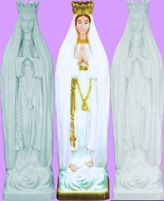 Pilgrim Virgin 24" Outdoor Statue