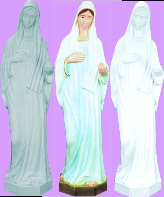 Our Lady of Medjugorje "Queen of Peace" 24" Outdoor Statue