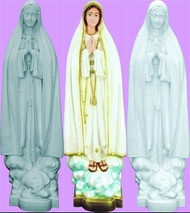OUR LADY OF FATIMA OUTDOOR STATUE 32" 