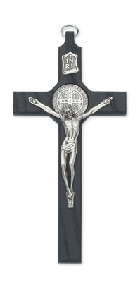 8" BLACK ST. BENEDICT CRUCIFIX 79-42649