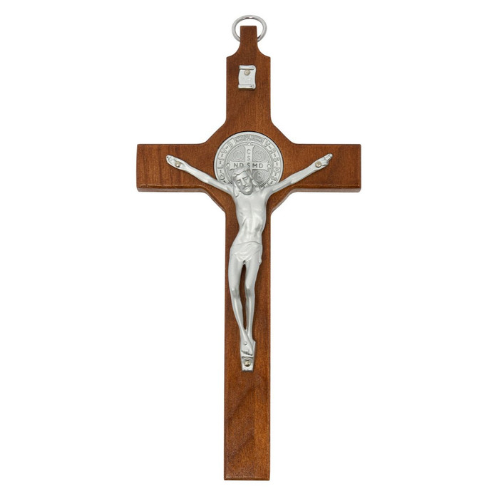 St. Benedict Wall Crucifix 8"