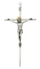Metal Wall Crucifix with Gold Halo