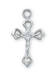 under $20--RHODIUM CRUCIFIX RC8017