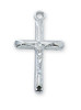 Tapered Edge Crucifix Pendant