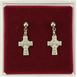 Celtic Cross Earrings