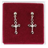 Crucifix Earrings