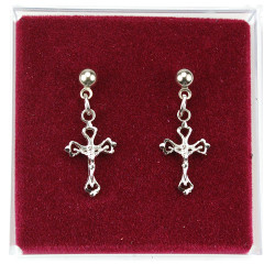 Crucifix Earrings