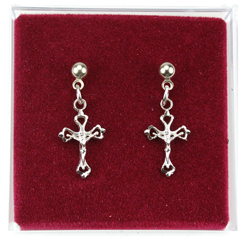 Crucifix Earrings