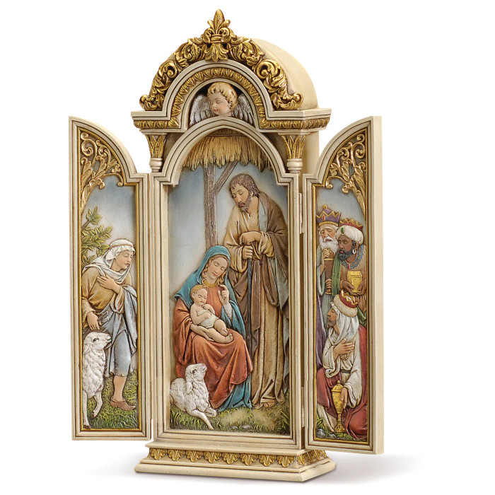 Nativity Triptych Display
