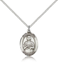 St. Kateri Sterling Silver Medal 8061-bliss
