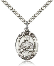 St. Kateri Sterling Silver Medal 7061-bliss