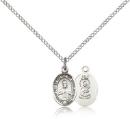 Scapular Medal Sterling Silver 9098-bliss