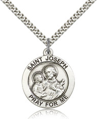 St. Joseph Sterling Silver Medal 4079-bliss