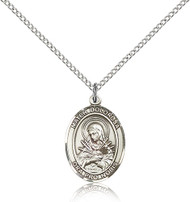 Our Lady of Seven Sorrows Sterling Silver Medal 8290-bliss